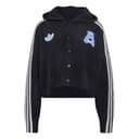 Adidas Originals X CARE BEARS CARDIGAN Fleece Jackets Black Hooded (Nondetachable) Moderate