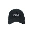 FILA Cotton Baseball Caps Jet Black