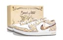 Jordan Air Jordan 1 Vintage Lowtop Gold/White/Brown