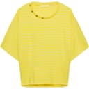 ZARA TShirts Yellow Crew Neck