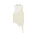 ZARA TShirts Nude/Beige Crew Neck Thin Other