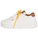 MIU MIU Skate Lowtop White Cognac