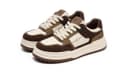 HLA Power Young Skate Lowtop White Brown/Black White