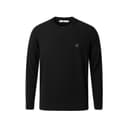 HLA Knitwear Black L8 HalfTurtleneck Thickened