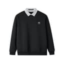 HLA Knitwear Lapel Thickened