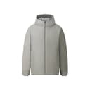 FILA WHITE Down Jackets Flesh Brown Gray Hooded (Nondetachable) Thin