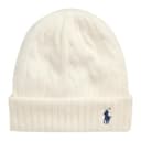 Polo Ralph Lauren Cashmere, Wool Beanies White