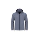 ASICS Jackets Gray Blue Hooded (Nondetachable) Moderate