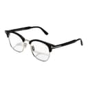 TOM FORD Plate Metal Square Prescription Black