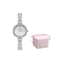 Zgo Hello Kitty Collaboration Quartz Movement Alloy Strap Watch Watch Pink Watch Dial Waterproof