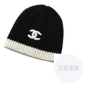 CHANEL Cashmere Beanies Black