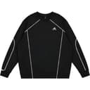 Adidas LABEL Sweatshirts Black Crew Neck Moderate