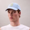 CALVIN KLEIN Rainbow Series Cotton Baseball Caps Baby Blue