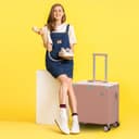 SWIMADE Refreshing ABS+PC Material Trolley Bag 20 Inch, 18 Inch