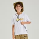 Jeep T Shirts Crew Neck Moderate