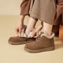 SHOUBA Cow Split Thermal Outdoor Workwear, Fleece Lined Ankle Length