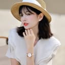 Daniel Wellington PETITE Collection Wrist Quartz Movement Stainless Steel Watchband Black Dial