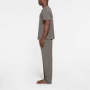 SKIMS JERSEY SLEEP MENS T SHIRT Pajama WASHED GUNMETAL/Washable Bronze