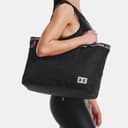 Under Armour Polyester Tote Bag, Shopping Bag, Shoulder Bag Black