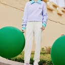 Skechers Knitted Sweatpants Marshmallow White/0074 Moderate Cuffed