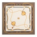 CELINE Square In Coat Of Arms Silk Twill