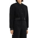 THEORY Baseball Jacket Black