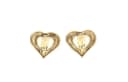 SAINT LAURENT Brass ClipOn Earrings