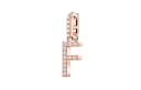 Swarovski Charms / Pendants Rose Gold