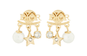 DIOR Tribales Star Stud Earrings