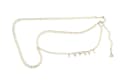 CHANEL DoubleLayer Decoration Waist Chains White