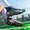 DOUBLE STAR 88 Breathable Lightweight Soccer Black Gold