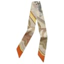 HERMES Silk Silk Blue/Beige/Orange/Light Blue/Red/Pink/Green