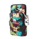 CAMEL Fabric Cell Phone Pouch Regular Red Black Floral/Pink Floral/Gray Black/Khaki