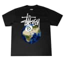 Stussy Черные Унисекс Футболки
