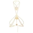 Paco Rabanne Enamel Body Chains Gold