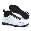 SUNAIS MG Rubber Short Studs TF Rubber Broken Studs Natural Ground SlipResistant Breathable Soccer White