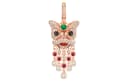 Qeelin Xixi 18K Rose Gold Charm/Pendant