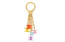 CELINE Brass Resin Glass Pendants Gold
