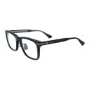 GUCCI Acetate Rectangular Eyeglass Frames Black