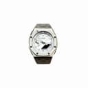 CASIO GA2100 Collection Quartz Movement Watch Silver Dial