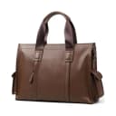 SWISS MILITARY Grain Cow Handbag, Briefcase, Crossbody Bag, Shoulder Bag Tubas Black