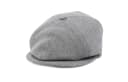 Tagliatore Virgin Wool Polyamide Berets Gray
