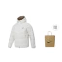 Nike Down Jacket White Shopping Bag Included