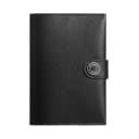 HERMES R.M.S Evercolor Calfskin Passport Holder Black