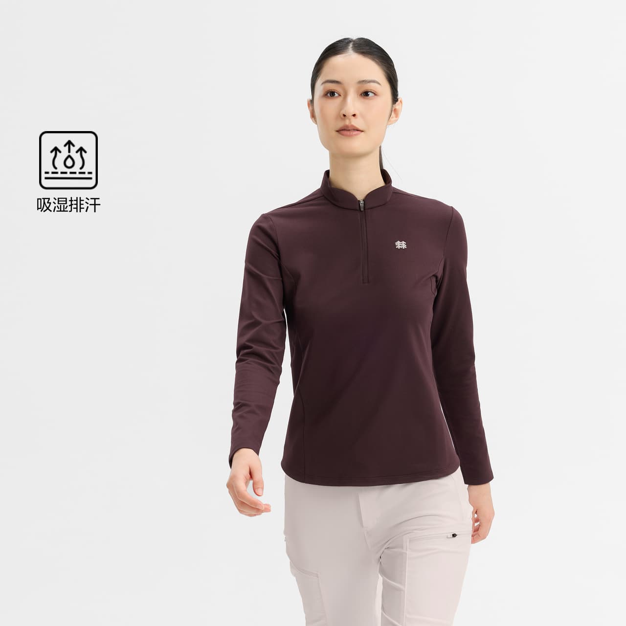 KOLON SPORT TShirts Stand Collar