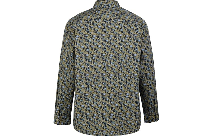 URBAN REVIVO Shirts Multicolor Lapel Thin Straight Fit