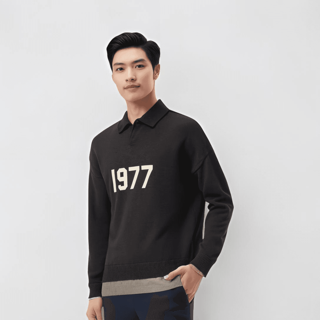 Fear Of God Essentials 1977 Knit L/S Polo