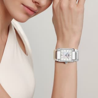 TISSOT T LADY T02 Collection Quartz Movement 50m Waterproof Watch 31.6mm White Dial