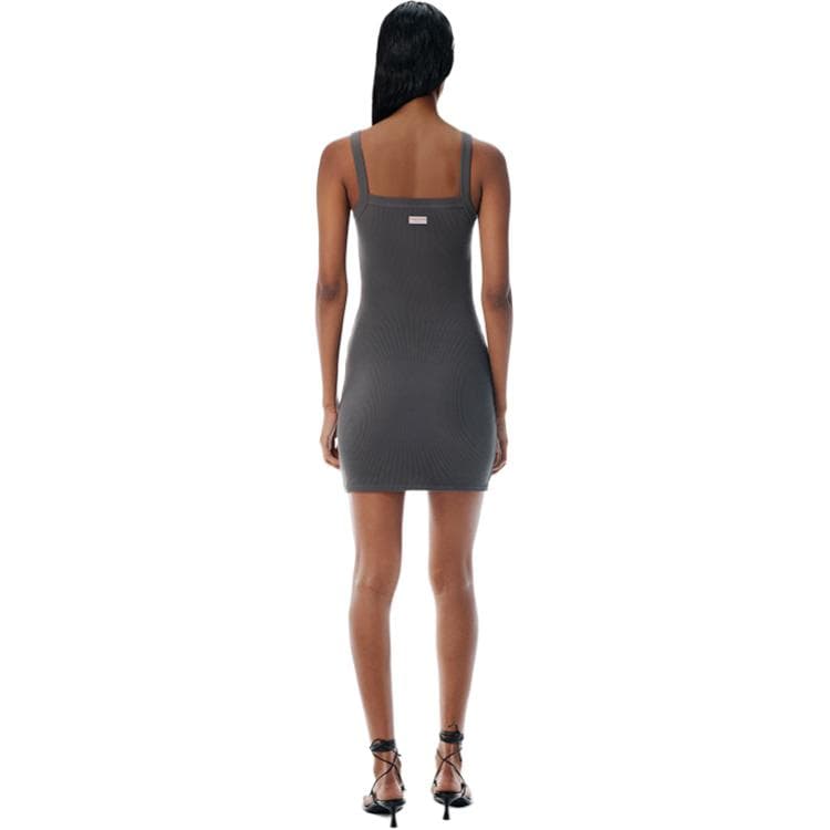 Alexander Wang ribbed squareneck dress