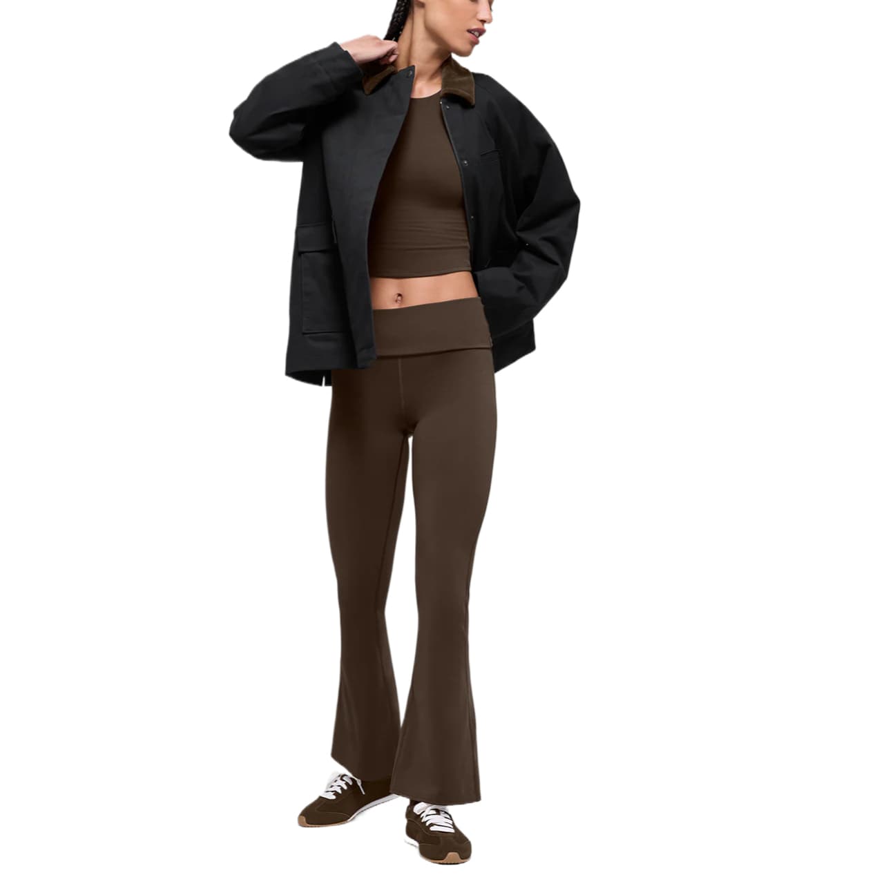 Alo Yoga Jackets Lapel Moderate Straight Fit